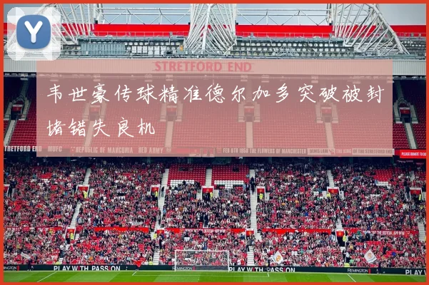 韦世豪传球精准德尔加多突破被封堵错失良机