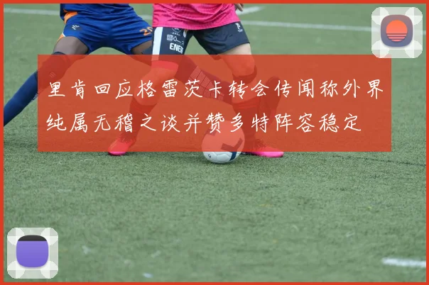 里肯回应格雷茨卡转会传闻称外界纯属无稽之谈并赞多特阵容稳定